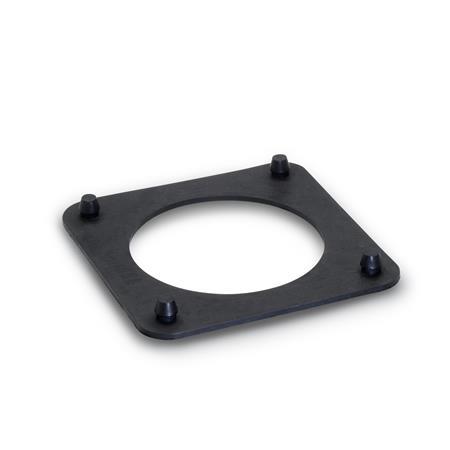 Otto Ganter Rubber Pad for Levelling Feet GN 148, GN 148.2